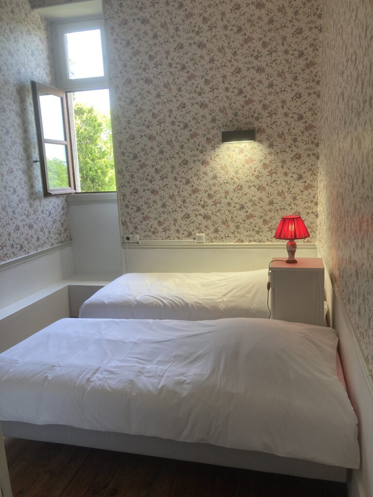 Chambre secrète Capucine avec 2 lits simples